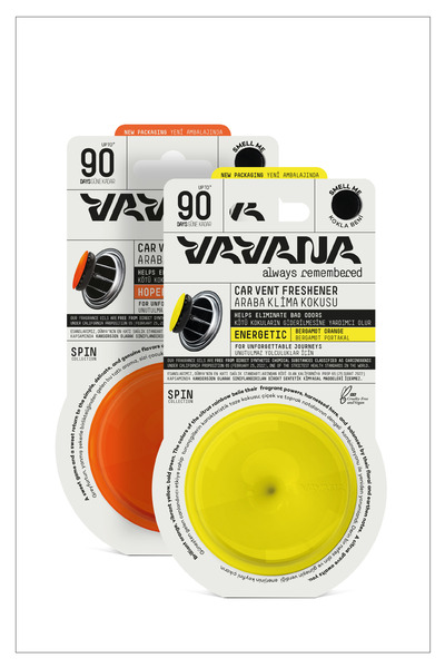 VAVANA Araba Klima Kokusu, Spin Oto Kokusu, Profesyonel Otomobil Kokusu - Hop...