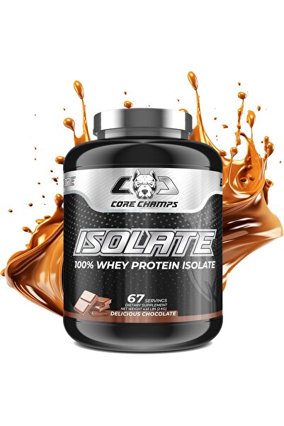 Core Champs ISOLATE 100% Whey Protein Isolate 67 SERVING (Delicious Chocolate)