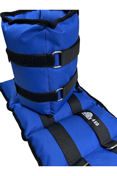 S ZEYREK 4 Kg × 2 Adet Toplam 8 Kg El Ayak Bilek Kas Güçlendiriçi Ağırlık Seti Kum Ağırlık Torbası