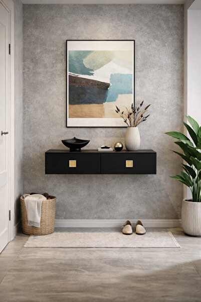 Alina Dizayn BİKAS DRESUAR, TV ÜNİTESİ SİYAH