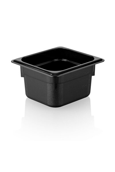 Plastport Kırılmaz Gastronom Küvet - Siyah 1/6-100