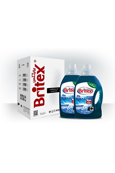 Britex Washing gel (concentrated) box of two (3 liters per pack)