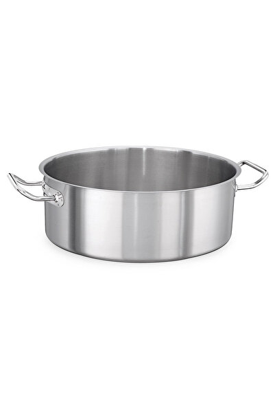 Kapp Kapaksız Çelik Tencere - Silindirik 50x10 cm - 20 Lt