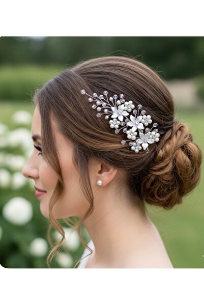 ASİMEL TASARIM Mireasa diademă accesoriu de păr nuntă henna nunta logodna abs...