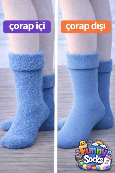 Funnysocksonline Merino Yünlü Termal Kışlık Çorap – Üst Düzey Sıcaklık & Konfor