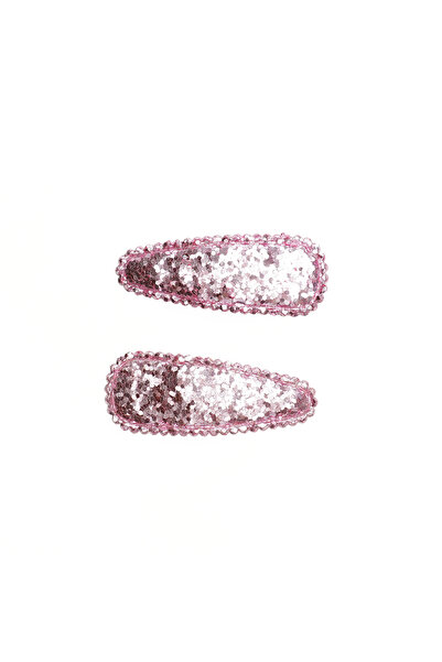 Mini and Kids Mini & Kids Children's Clip Buckle - Glitter Rose