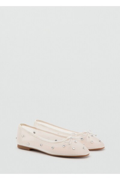 MANGO Kids Strass taşlı babet