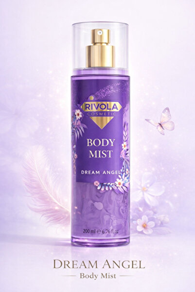 Rivola Dream Angel Vücut Spreyi 200 ml Kalıcı Parfümlü Body Mist Ferah Etkili