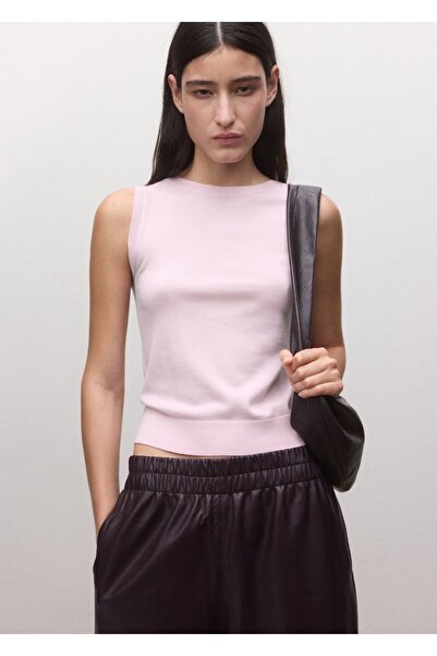 MANGO Woman %100 yün fıtted bluz