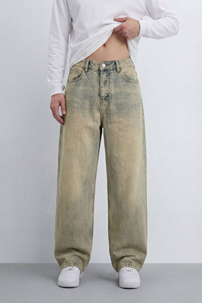 Yıkamalı Premium Loose Fit Jean