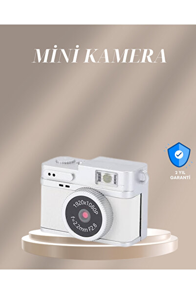 Kanonik Education Cep Boy Vintage Dijital Kamera LED Destekli Full HD Video