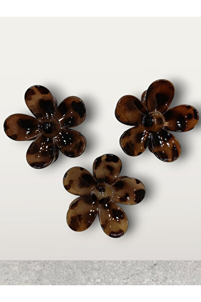 ELAS HOME Leopard Floral Lotus Latch Buckle