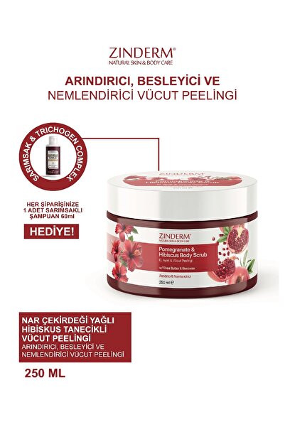 zinderm Nar Çekirdeği Yağlı Nemlendirici, Besleyici, Batık Giderici ve Arındı...