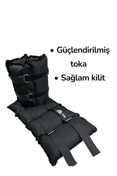 Dsm 4 Kg × 2 Adet Toplam 8 Kg El Ayak Bilek Kas Güçlendiriçi Ağırlık Seti Kum Ağırlık Torbası