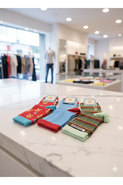 WOOK SOCKS Boy's 3 Pcs Socks