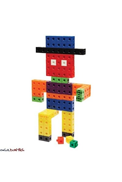 Get Lock Esmay Geçmeli Birim Küpler (2x2x2 Cm) 100 Parça Akıl Küpleri