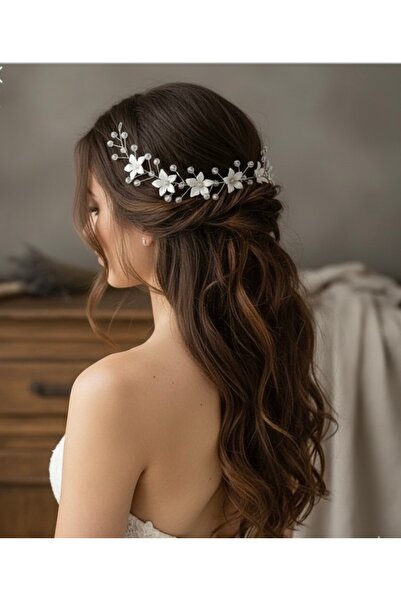 ASİMEL TASARIM Gelin tacı, Saç aksesuarı ve tokası söz nişan nikah düğün tese...
