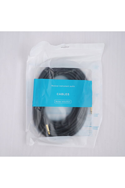 Choice 10 M Audio Cable 3m 6m 10m Elastic PVC 6.35mm 1/4" Guitar Cable Straig...
