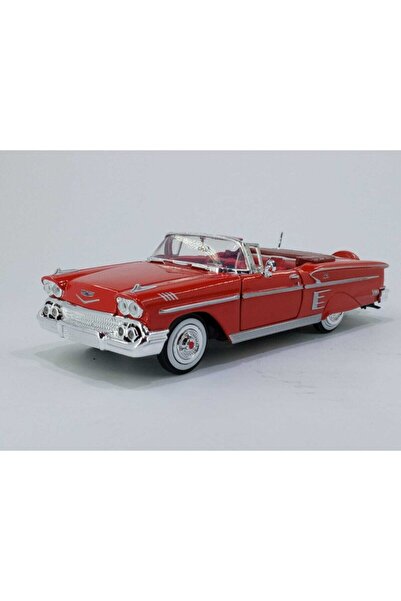 Motor Max 1:24 1958 Model Chevy Impala (Kırmızı)