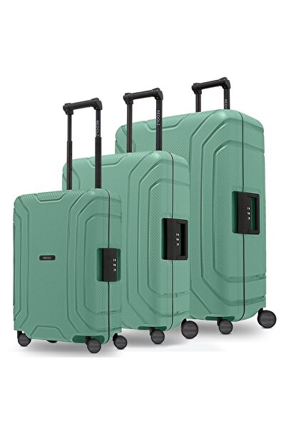 REDOLZ Essentials 15 4-Rollen Kofferset 3-tlg. mit Dreipunkt-Verschluss