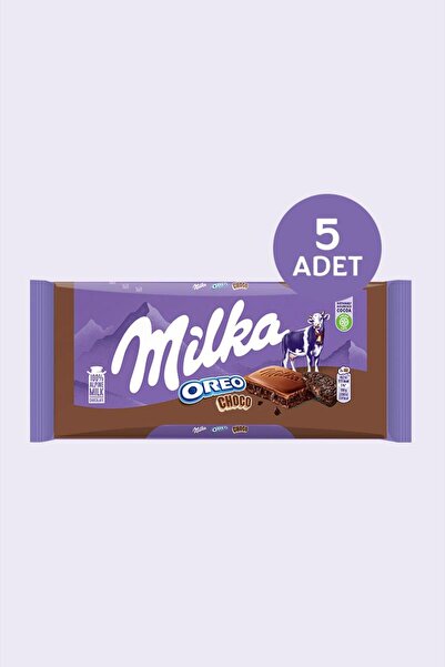 Milka Tablet Oreo Choco 100 gr 5'li Set