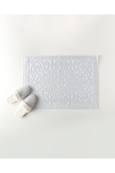 Madame Coco Berthe Ayak Havlusu - Gri - 50x70 cm