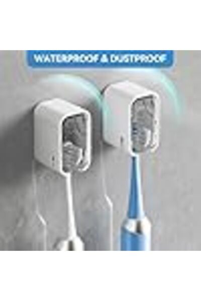 Arabest Toothbrush Holders for Bathroom【Innovation Single Slot Design】 2PCS T...