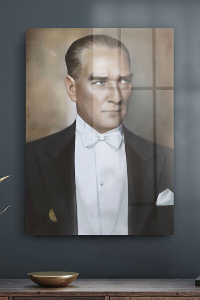 Decovetro Pictură pe sticlă Simokinli Atatürk