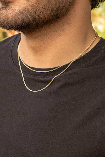 Safir Kuyumculuk Altın Örme Zincir Kolye