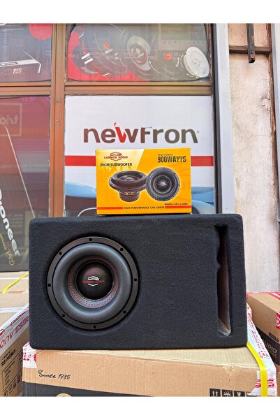 Carmon Audio Spl-2.0 Yer Kaplamaz L Port Kabinli 900Wat 300W Rms 20 Cm Subwoo...