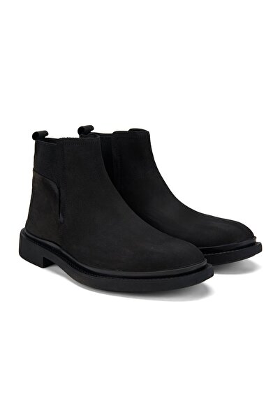 Desa Bierra Black Men's Leather Boots