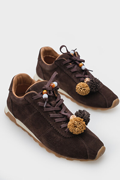 Capone Outfitters Doralyn Дамски спортни обувки от естествена кожа и велур с ...