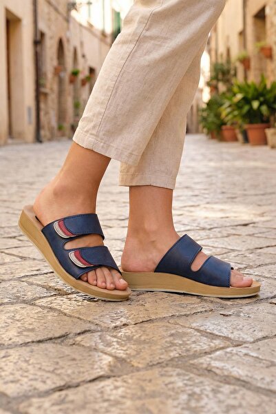 GEZER Жіночі літні взуття з підошвою з PU штучної шкіри, з подвійною липучкою...