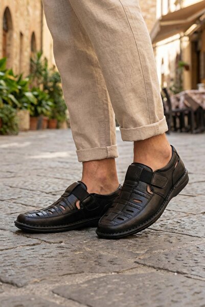 Al-Me Ayakkabı أحذية جيزر المي الصيفية ذات النعل المريح للرجال