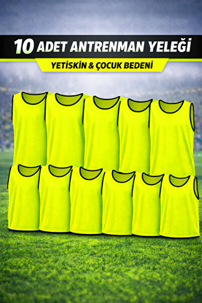 GAZELMANYA 10 Adet Antrenman Yeleği Halı Saha Yeleği Idman Yeleği Halısaha Ye...