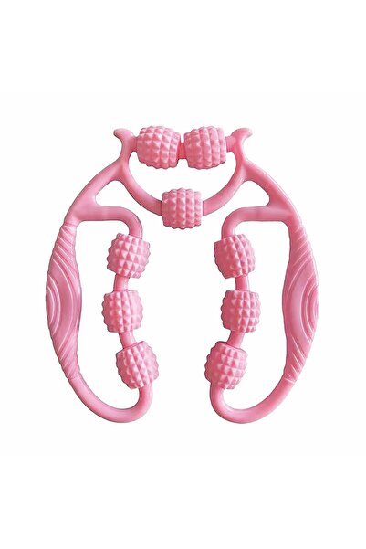 Triathlon T-240 Sıkılaştırıcı Tekerlekli Roller Masaj Aleti / 9 Tekerlek / Ay...