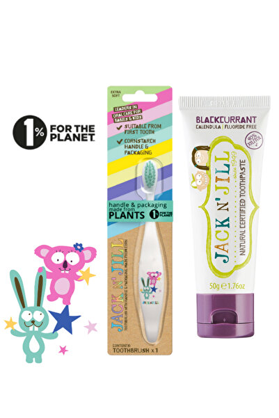 Jack N'Jill Jack N Jill Diş Fırçası Ve Diş Macunu (BUNNY&FRENK ÜZÜMLÜ)