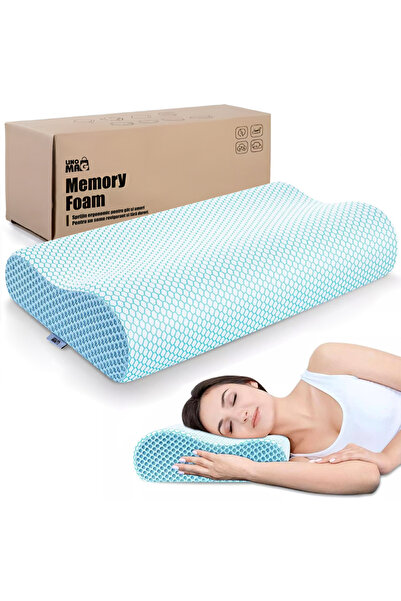 Linomag Ορθοπεδικό μαξιλάρι αφρού μνήμης Linomag®, εργονομική αυχενική υποστή...