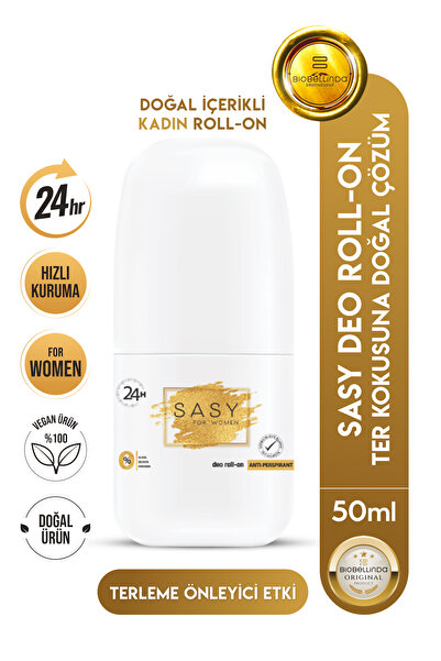 BioBellinda Sasy Antiperspirant Deo Doğal Içerikli Kadın Roll On 50 ml