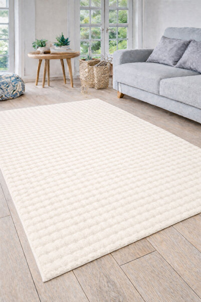 KEVLİNE Bubble Salon Mutfak Çocuk Odası Yolluk Kaymaz Taban Halı