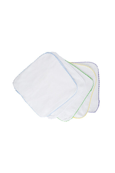 Babyjem Combed Cotton Mouth Cloth 6 Pieces 20 cm X 20 cm