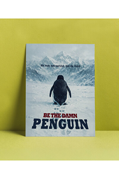 913art Nihilist Penguen Çerçevesiz Poster