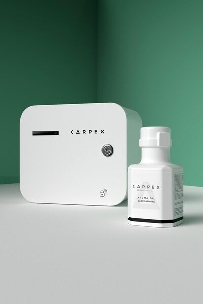 Carpex A1 Eco-X Geniş Alan Koku Makinesi ve Dark Sapphire A1 Koku Kartuşu 200...
