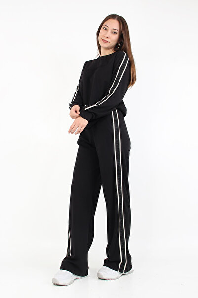 Mckanzie طقم أوشو برقبة دائرية وأطراف سفلية مكتوب عليها 2691 راجب راجب