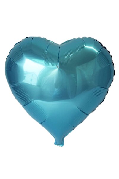 Kanonik Education Light Blue Heart Foil Balloon 45 Cm