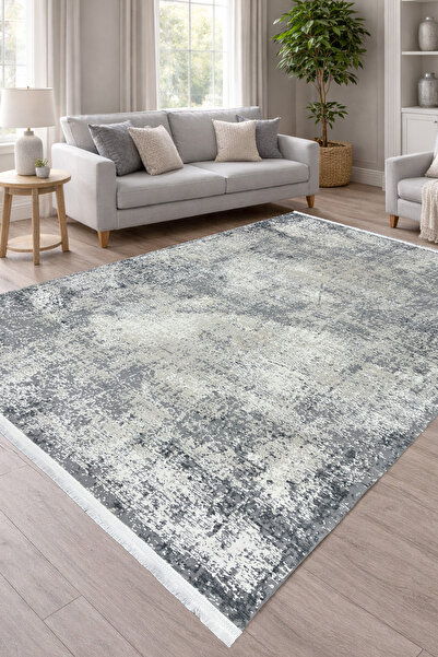 ünalcarpet 4 Metrekare - 6 Metrekare Bambu Tarz Modern Dokuma Salon Oturma Od...