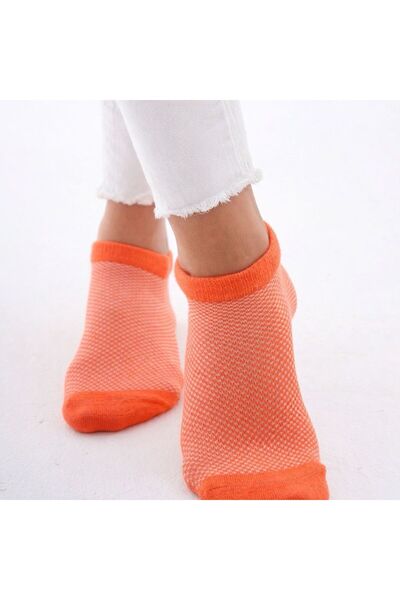 The huez 3 Pairs of Cotton Anti-Sweat Women's Socks, Breathable Soft Bootie S...