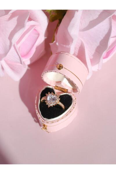 Reorah Collection Princess Promise Yüzük-altın Kaplama-beyaz