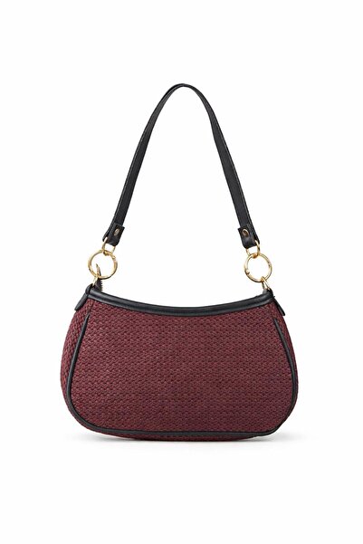 Tandi Bags Cashy Hasır Görünümlü Baget Çanta
