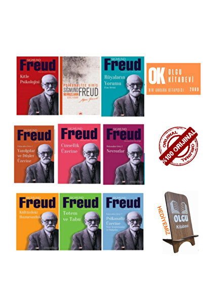 Say Yayınları Sigmund Freud / 9 Kitap Set - Psikanalize Giriş - Kitle Psikolo...